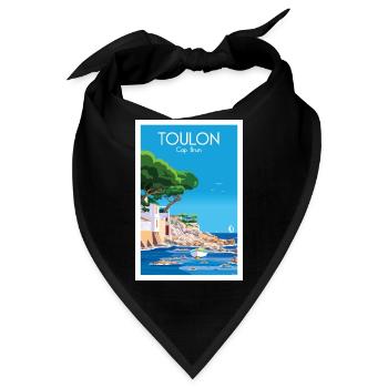 TOULON CAP BRUN - Bandana - Schwarz - Vorne