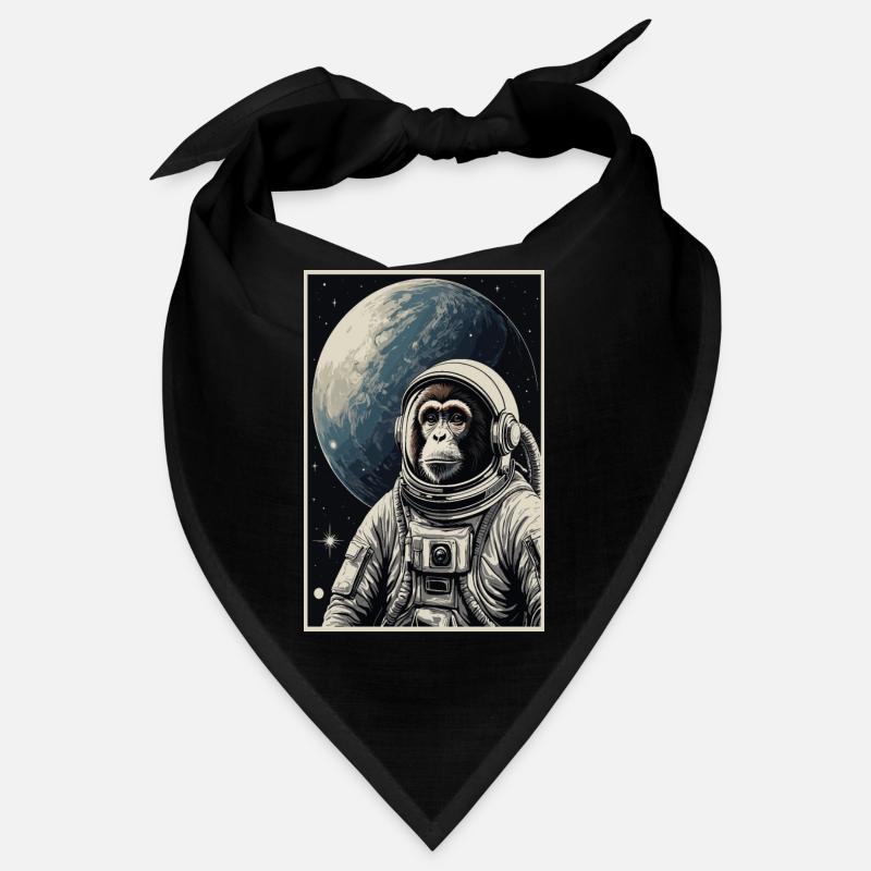 Astronauten Affe Bandana