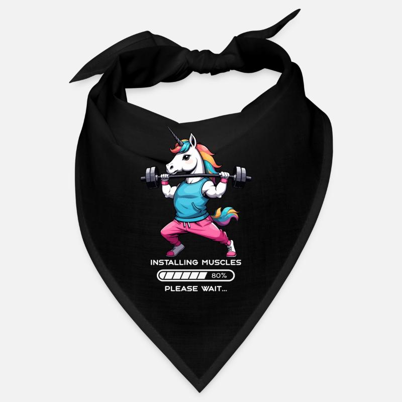 Licorne bodybuilder Bandana