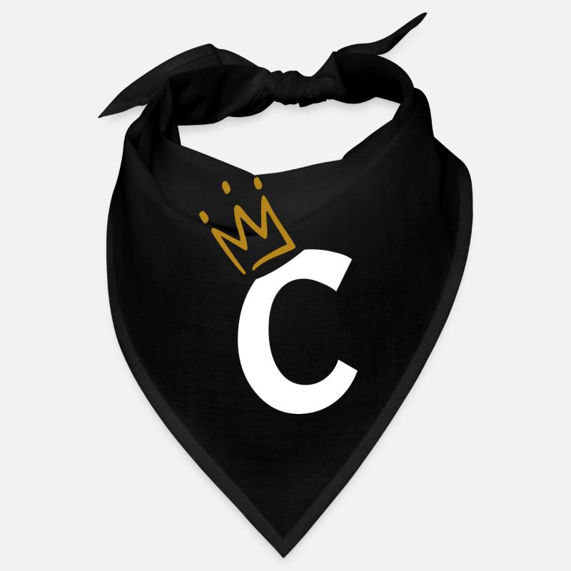 Lettre C - initiale lettre C Bandana