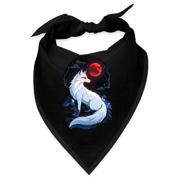Polarfuchs - Bandana - Schwarz - Vorne