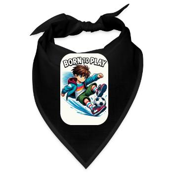 Kicker Kid - Bandana - Schwarz - Vorne
