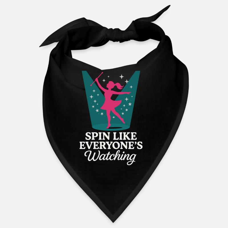 Baton Twirler Majorette Captain Squad Club Bandana