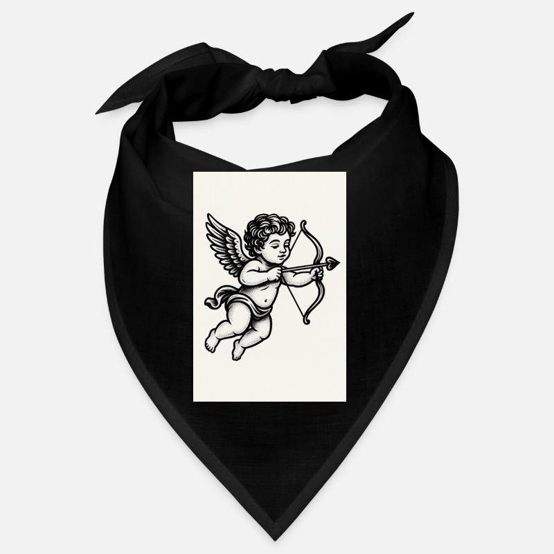 Engel - Bandana - Schwarz