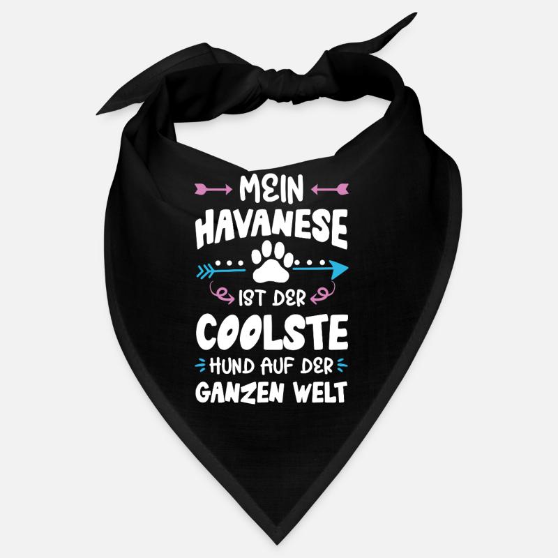 havanese hund spruch Bandana