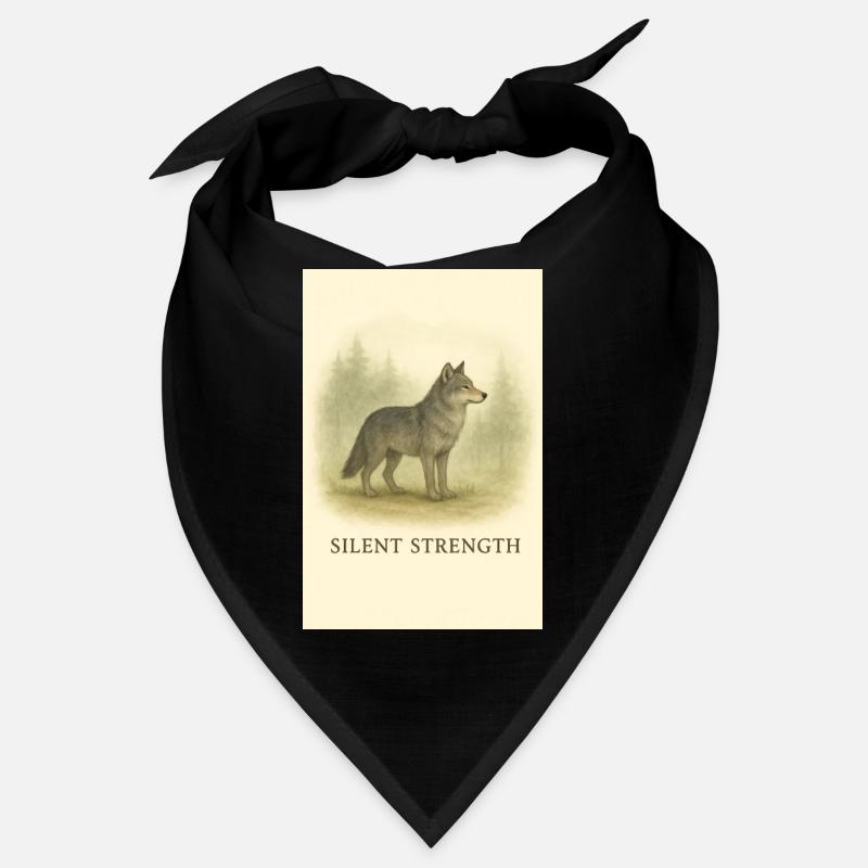 Loup de la Force silencieuse Bandana