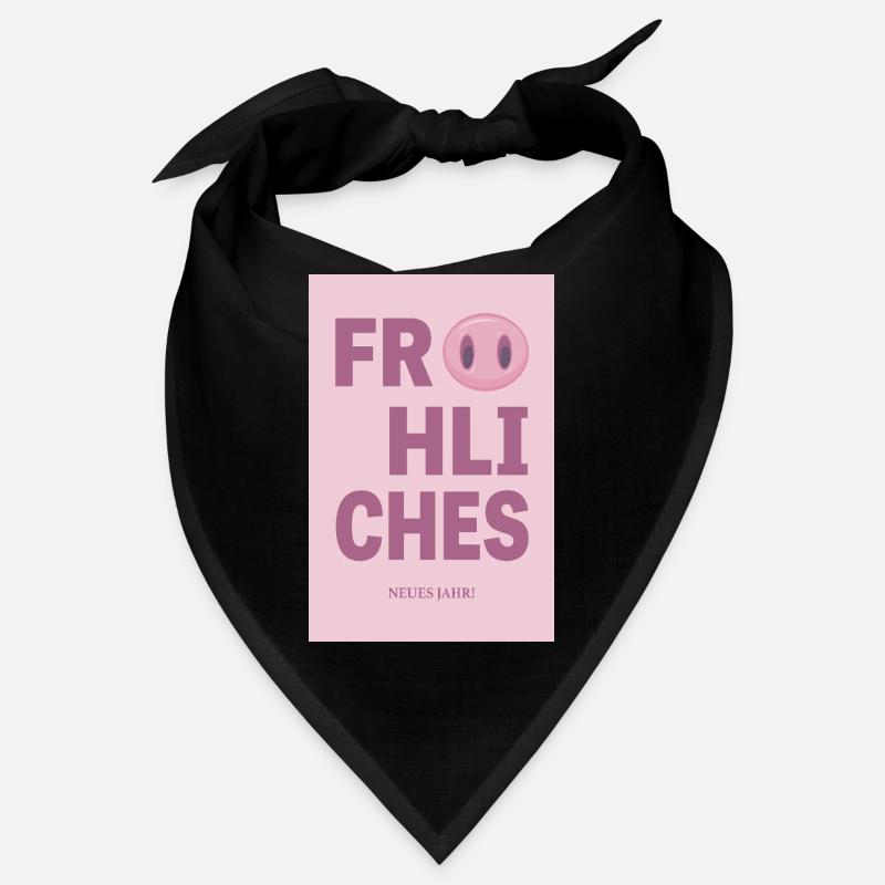 Frohes Neues Jahr – Neujahrsgruß Design Bandana