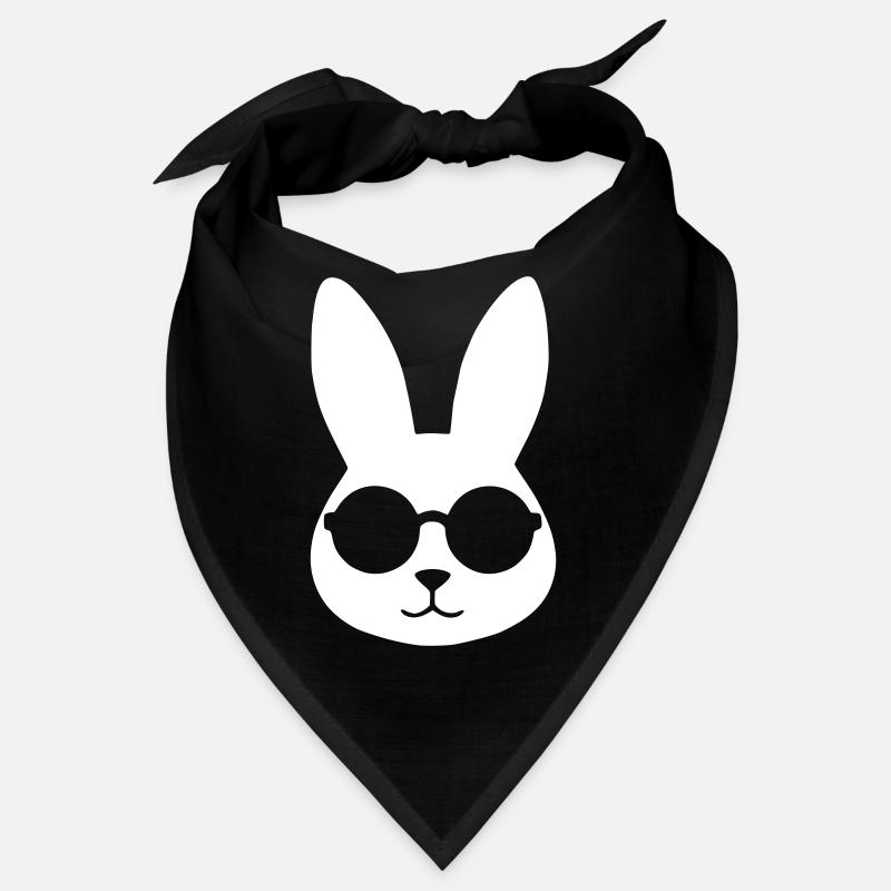 Cool Bunny Sunglasses Clean Vector Bandana