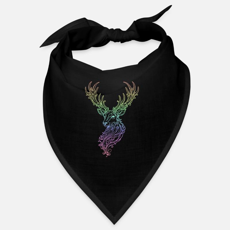 Deer Rainbow Bandana