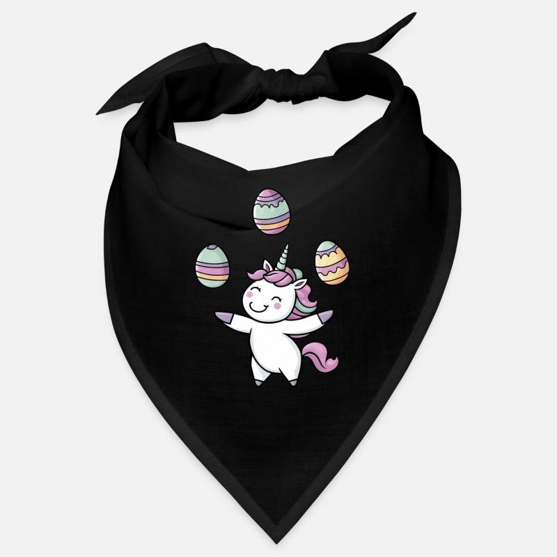 Easter Egg Juggler Unicorn Bandana