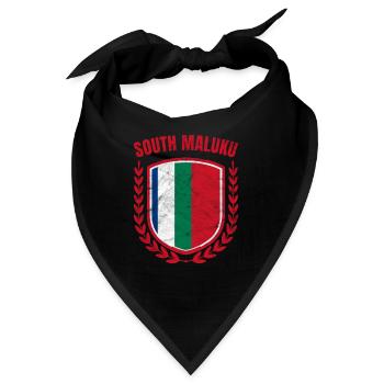 Republik Maluku Selatan - Bandana - Schwarz - Vorne