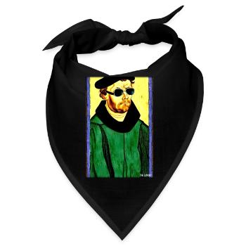 Martin Luther Sonnenbrille Religion Kirche - Bandana - Schwarz - Vorne
