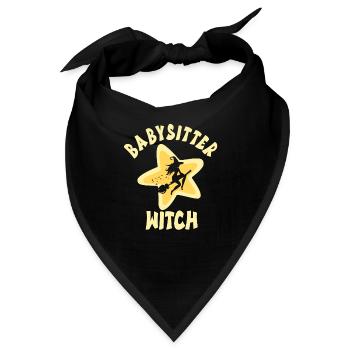 Babysitter - Bandana - Schwarz - Vorne