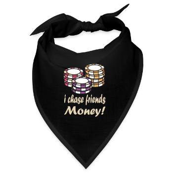 Casino - Bandana - Schwarz - Vorne