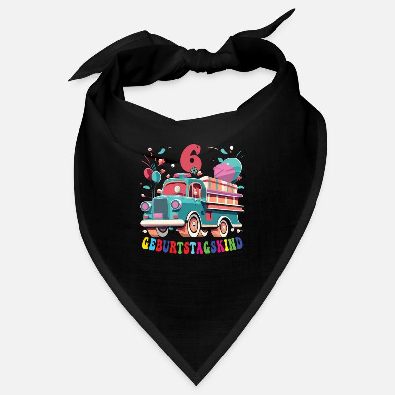 6. Geburtstag Jungs Bandana