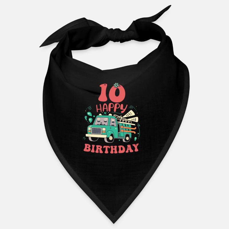 10e anniversaire Garçons Bandana