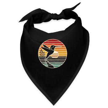 Exotisch - Bandana - Schwarz - Vorne