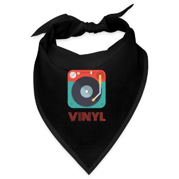 VINYL - Bandana - Schwarz - Vorne