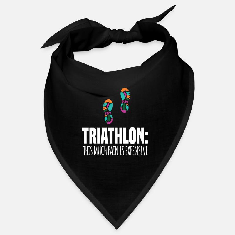 TRIATHLON: AUTANT DE DOULEUR COÛTE CHER. Cadeaux Bandana
