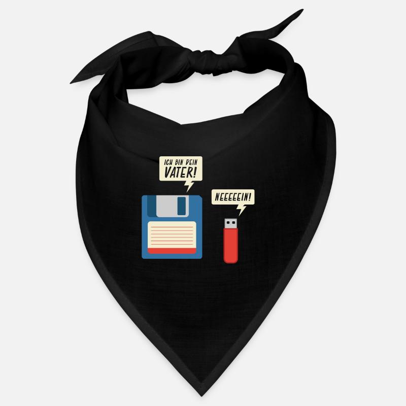 Ich Bin Dein Vater Diskette USB Stick Informatik Bandana