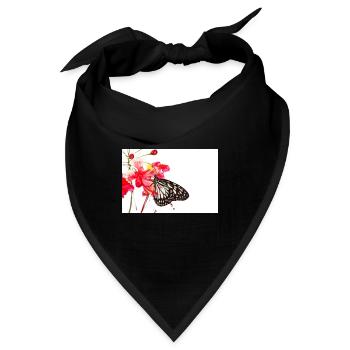 Schmetterling butterfly - Bandana - Schwarz - Vorne