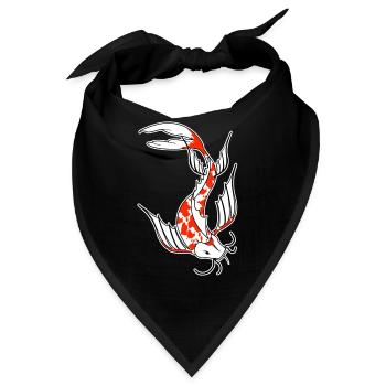 koi - Bandana - Schwarz - Vorne