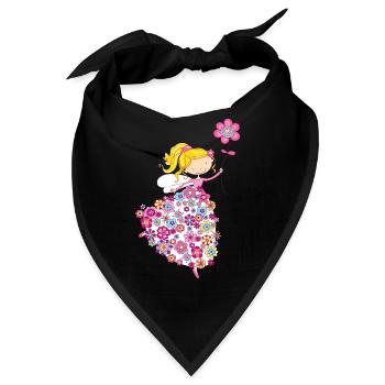 Flower Princes - Bandana - Schwarz - Vorne