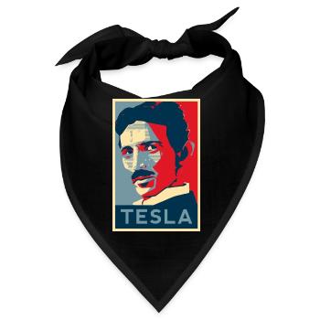NIKOLA TESLA - Bandana - Schwarz - Vorne