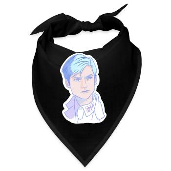 Pastel Man (Anime) - Bandana - Schwarz - Vorne