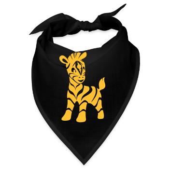 myBrickZ Logo - Bandana - Schwarz - Vorne