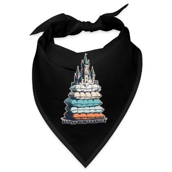 Betten Burgen Bauer - Bandana - Schwarz - Vorne