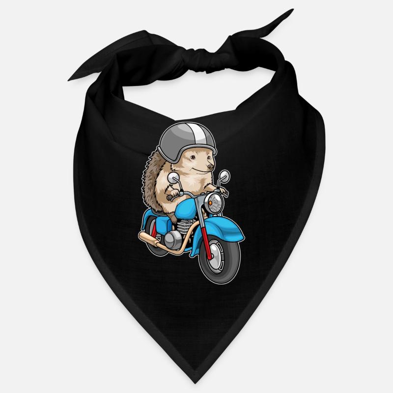 Moto hérisson Bandana
