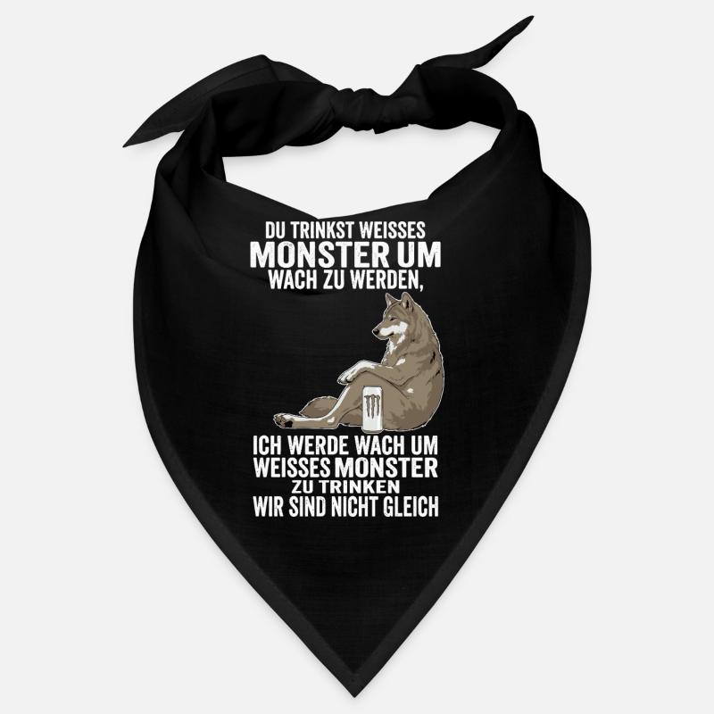 Funny Weisses Monster Wolf We Are Not The Same Bandana