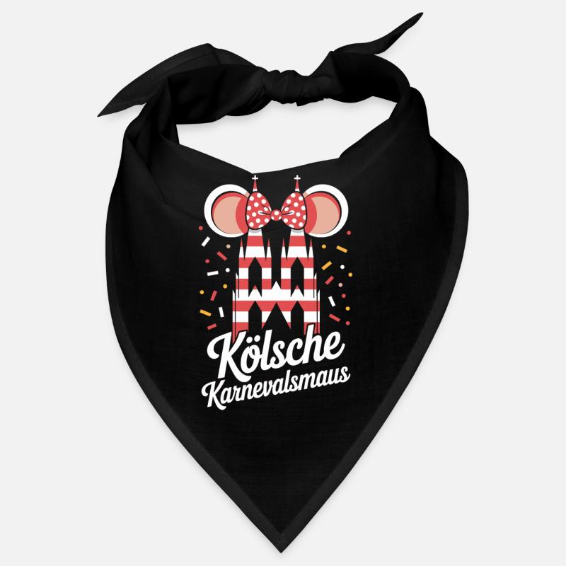 Kölsche Karnevalsmaus Karneval Köln Kölner Maus Bandana