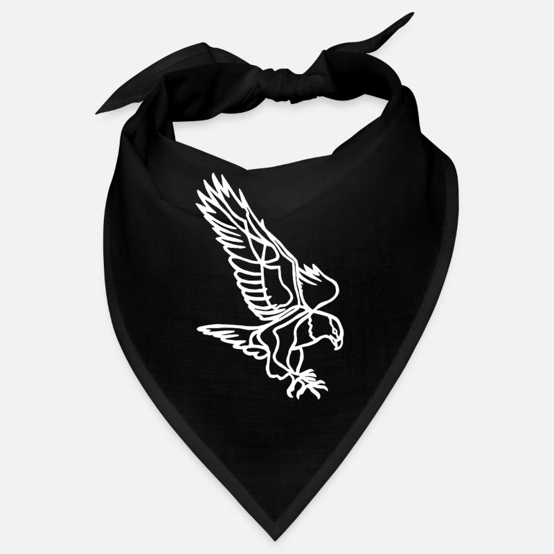 White Eagle in Flight Bandana