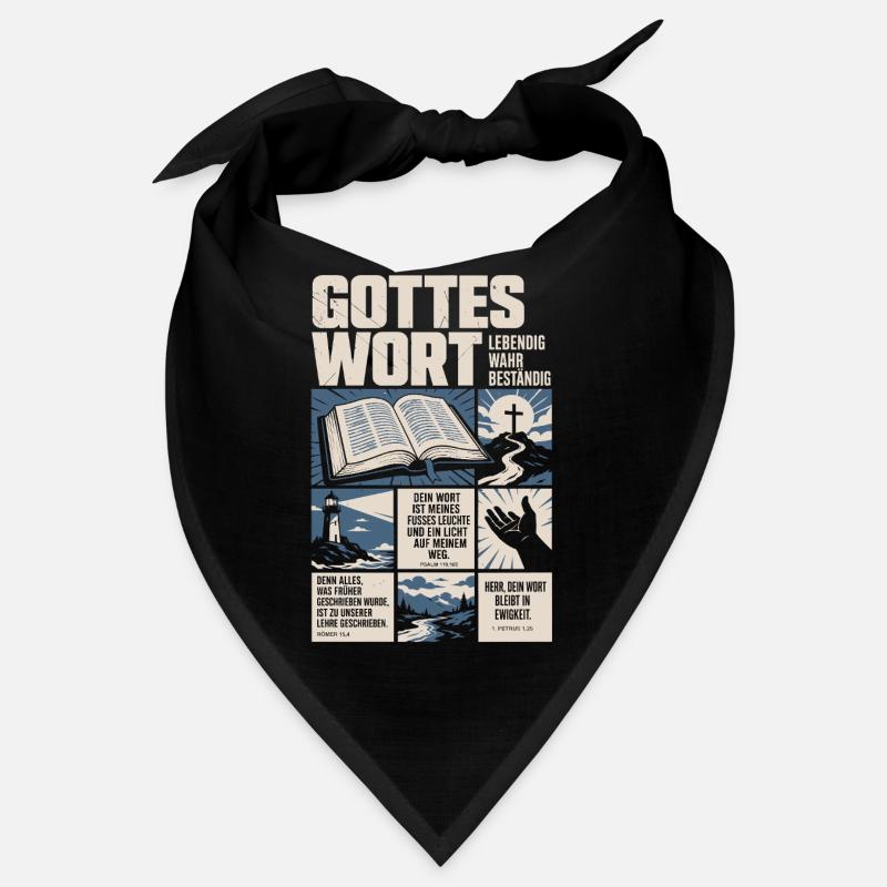 Gottes Wort lebendig wahr beständig Bandana