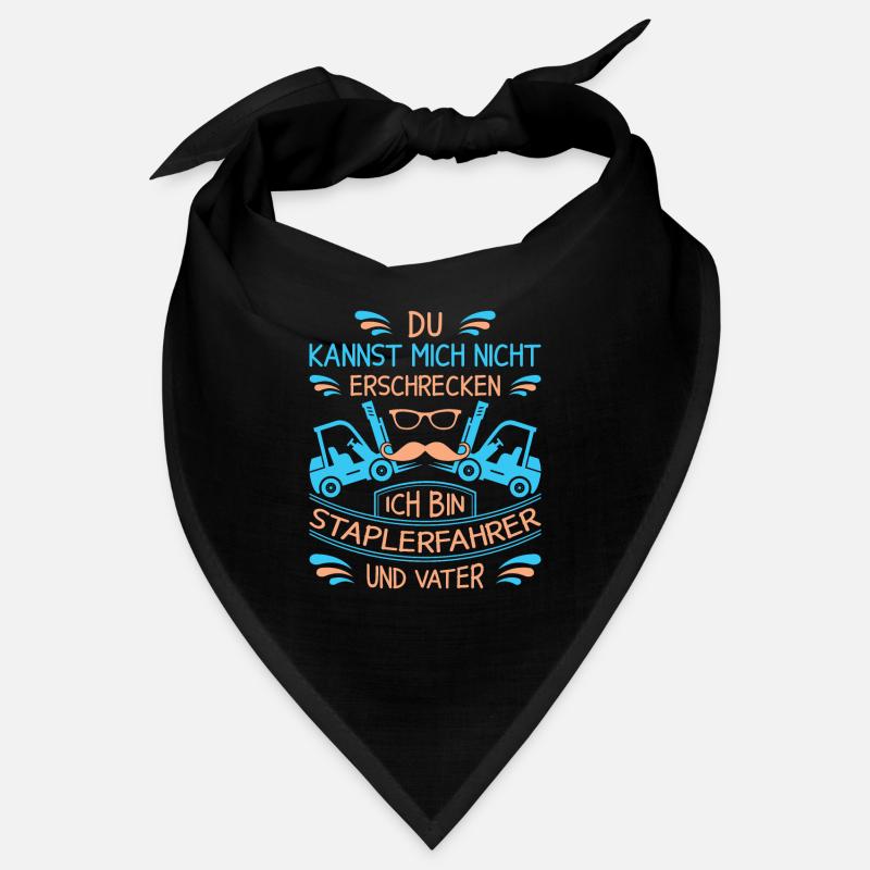 Lagerarbeiter Logistiker Stapler Staplerfahrer Bandana
