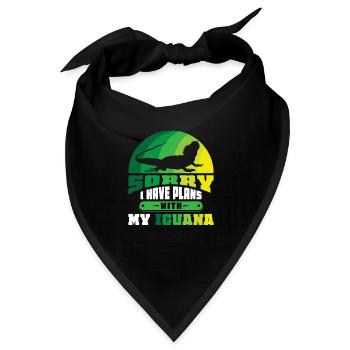 Sorry. I have plans with my Iguana - Bandana - Schwarz - Vorne