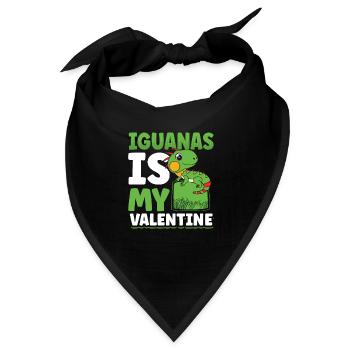 In my head I'm playing with my Iguana - Bandana - Schwarz - Vorne