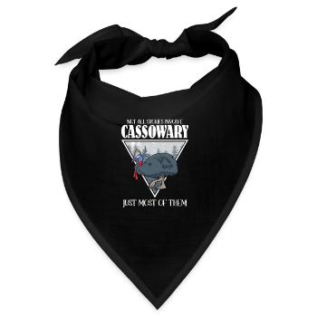 Not all stories involve Cassowary - Bandana - Schwarz - Vorne