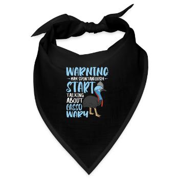 start talking about Cassowary - Bandana - Schwarz - Vorne