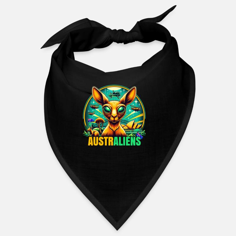 ausAustralia Roo Aussie Funny Australien Kangaroo Bandana