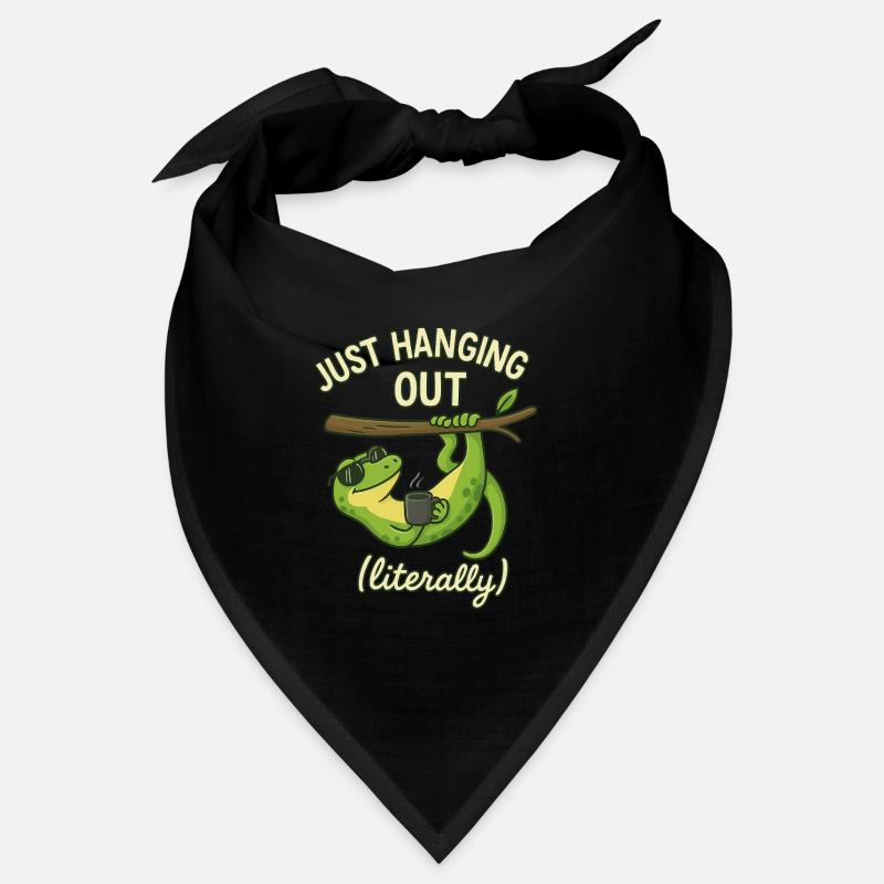Gecko Lustiger Spruch - juste traîner Bandana