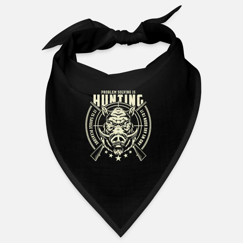 PROBLEM SOLVING IS HUNTING 2 Bandana