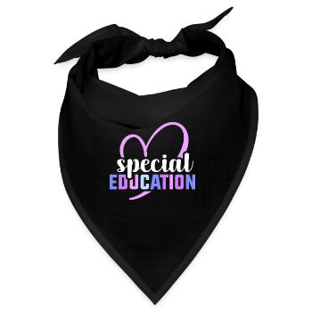 Special education - Bandana - Schwarz - Vorne