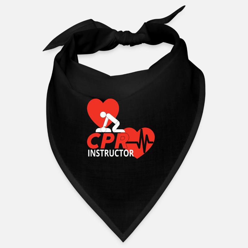 INSTRUCTEUR DE RCR - Bandana - noir