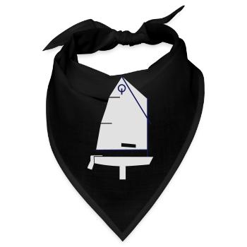 opti_V2-svg - Bandana - Schwarz - Vorne