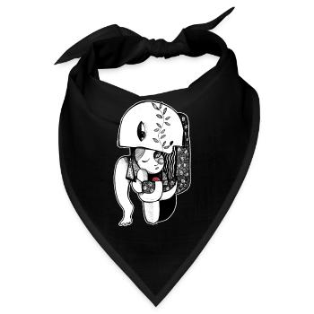 Sohn des Mondes - Bandana - Schwarz - Vorne