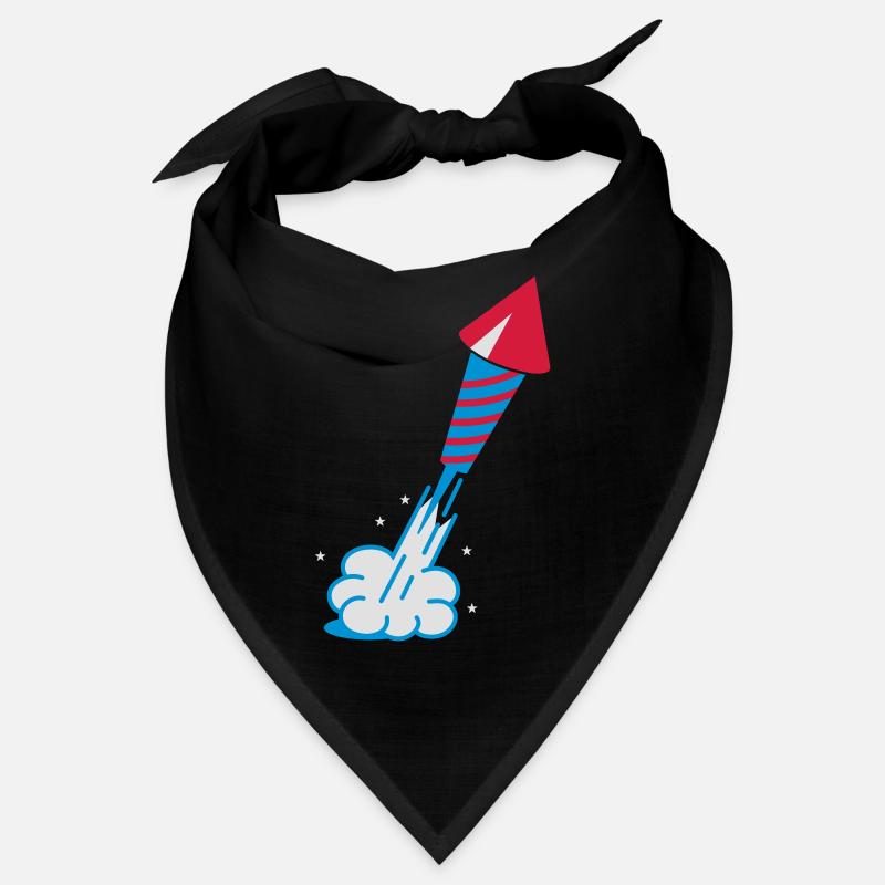 Fireworks rocket launch Bandana
