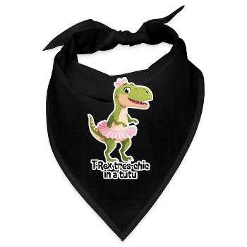 TREX Tres Chic in einem Tutu - Bandana - Schwarz - Vorne